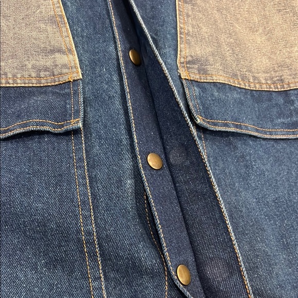 Vintage Men’s HORIZON SPORTSWEAR “The Heartbeat of America” Chevy Jean Jacket - Picture 7 of 7